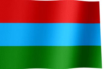 Flag of Karelia (GIF) - All Waving Flags