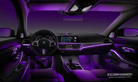 BMW 3 Series G20 11 Colors Ambient Light-BMW G20 Interior Light Upgrading