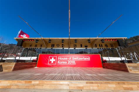 Starting shot for the House of Switzerland at the Winter Olympics in Pyeongchang | House of ...