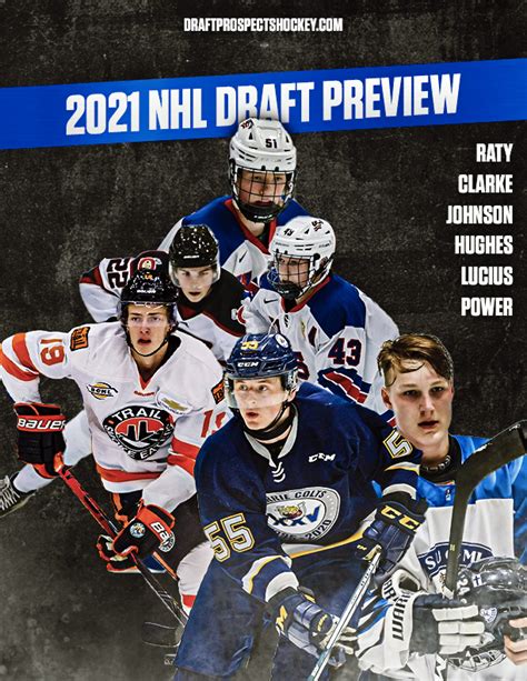 DRAFTPRO – 2021 NHL DRAFT PRELIMINARY TOP 32 – DRAFT PROSPECTS HOCKEY