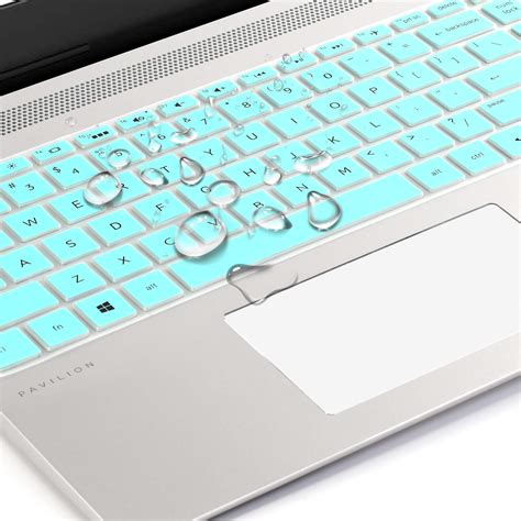 [2 Pcs] Silicone Keyboard Cover Skin for 2019 2018 HP 14 inch Laptop Keyboard Cover/HP Pavilion ...