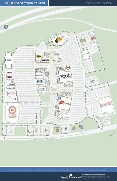 Gulf Coast Town Center Map - Maps For You