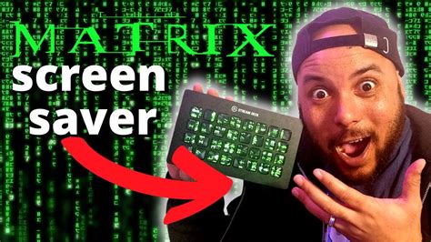 FREE MATRIX CODE Wallpaper For Your Stream Deck! - YouTube