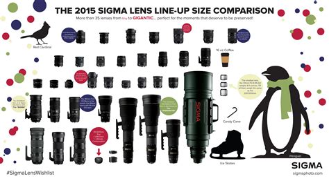 Sigma Lens Size Chart: Completely Updated for Holiday Season 2015! | SIGMA Blog