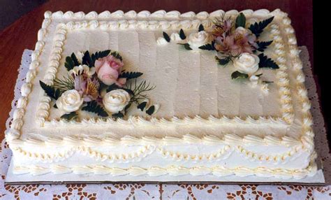 Wedding Sheet Cakes Decorated With Flowers And Decor Love:Wedding