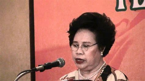 Sen. Miriam Defensor Santiago's speech at the ORNAP annual convention - YouTube