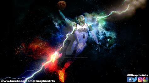 Russell Westbrook Wallpaper by CGraphicArts on DeviantArt