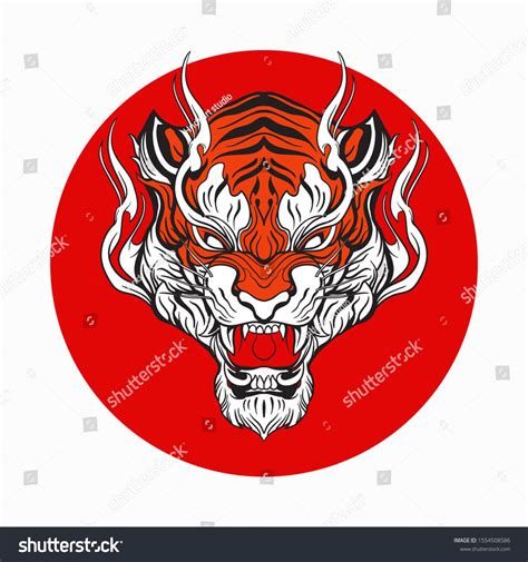 Japanese Tiger Symbol