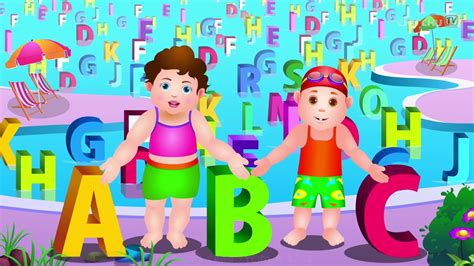 ABC Songs for Children ABCD Song in Alphabet Water Park Phonics Songs ...