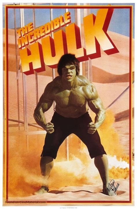 "The Incredible Hulk" (1978) movie poster