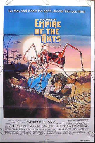 EMPIRE OF THE ANTS ~ '77 1-Sheet Movie Poster ~ JOAN COLLINS / ROBERT LANSING / DREW STRUZAN Art