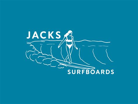 Jack's Surfboards T-shirt Graphic by Jeff Babbitt on Dribbble