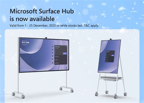 Microsoft Surface Hub 3 is now available