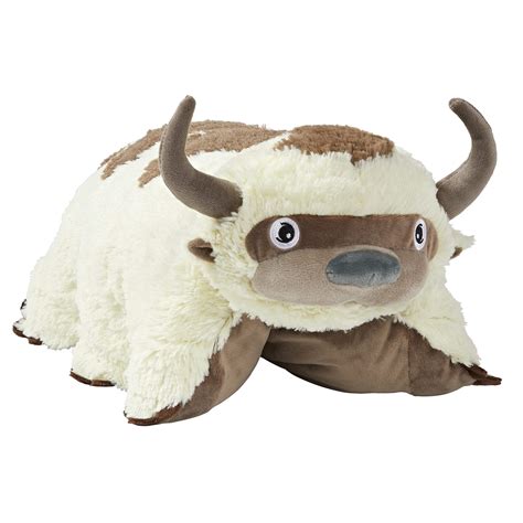 Pillow Pets 16ââ‚¬Â Appa Stuffed Animal, Nickelodeon Avatar The Last Airbender Plush Toy, White ...