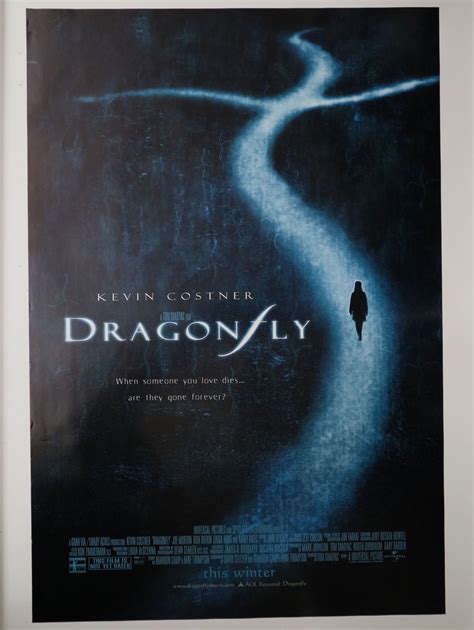 Dragonfly movie poster | Kevin costner, Ron rifkin, Susanna thompson