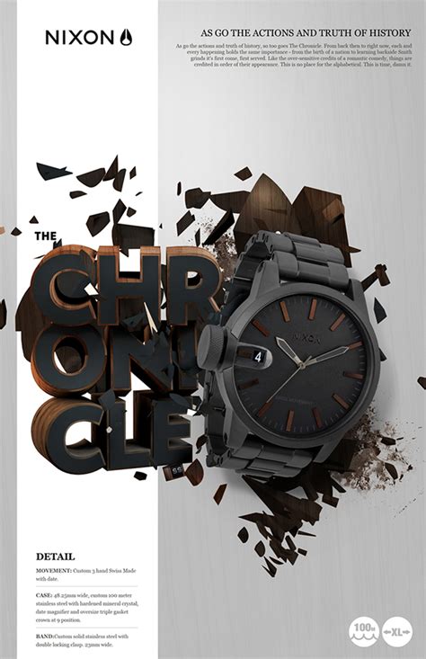 NIXON watches on Behance