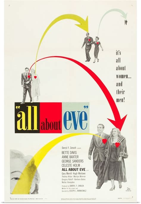 All About Eve - Vintage Movie Poster | All about eve, Vintage movies ...