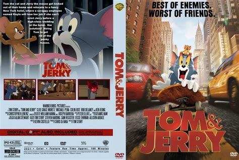 Tom & Jerry (2021) DVD Custom Cover Dvd Cover Design, Custom Dvd, Dvd ...