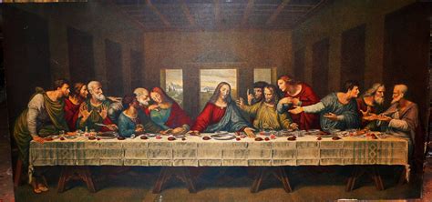 Leonardo Da Vinci The Last Supper Original