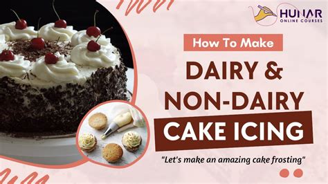 How to Make Dairy and Non-Dairy Cream Icing for Cakes and Cupcakes - YouTube