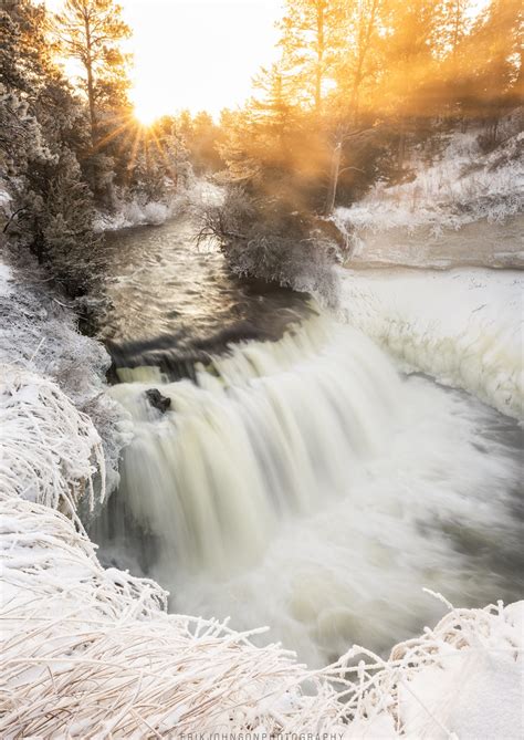 Frosted Falls | Snake River Falls near Valentine, Nebraska c… | Flickr