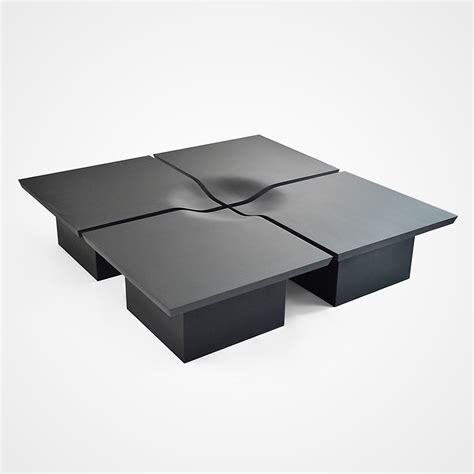 Black Contemporary Coffee Table | Rotsen Furniture