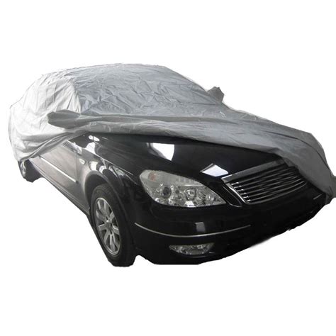 PEVA Full Car Cover Outdoor Waterproof Sun UV Rain Dust Resistant ...