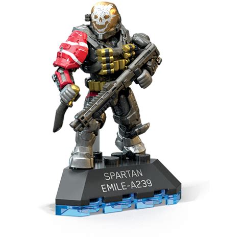 Toys Halo Reach Figure Series 1 Spartan Emile Noble Four McFarlane Toys figure