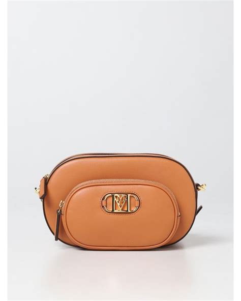 MCM Mini Bag in Brown | Lyst