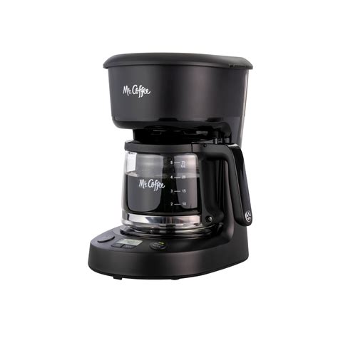 Mr. Coffee 5-Cup Programmable Coffee Maker, 25 oz. Mini Brew, Black - Walmart.com