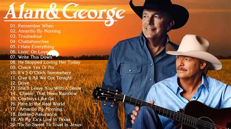 Alan Jackson, George Strait Greatest Hits - Best Classic Country Songs ...