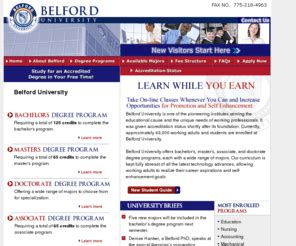 Belforduniversity.net: Belford University - Online Education