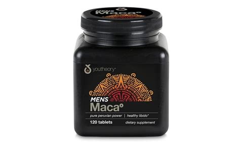 YOUTHEORY Men's Maca Root 120 CT - Walmart.com - Walmart.com