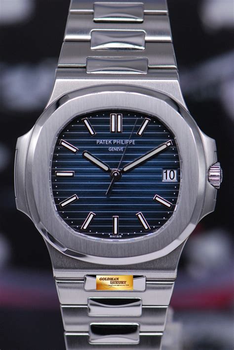 [SOLD] PATEK PHILIPPE NAUTILUS MEN’S STAINLESS STEEL BLUE 5711/1A (LNI – Goldman Luxury