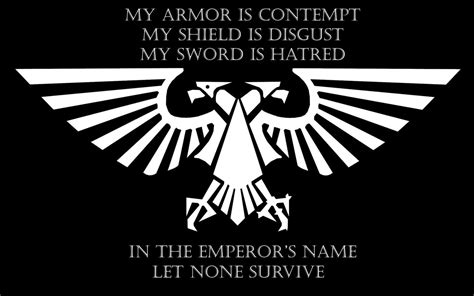 800x1280 resolution | My Armor is Contempt text, Warhammer, Warhammer ...