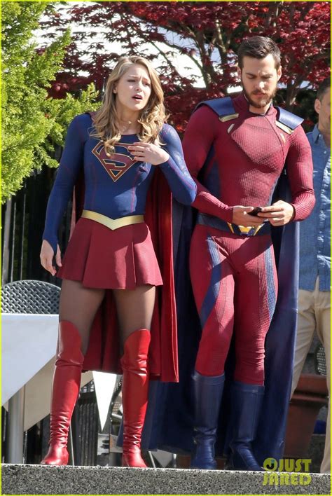 Photo: melissa benoist chris wood supergirl may 2018 01 | Photo 4076017 | Just Jared ...