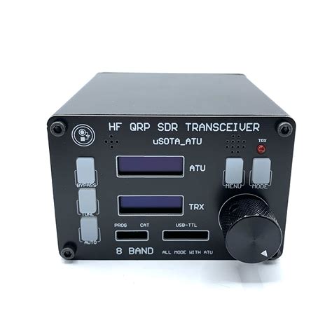 Usdx sdr transceiver all mode 8 band hf ham radio qrp cw transceiver ...