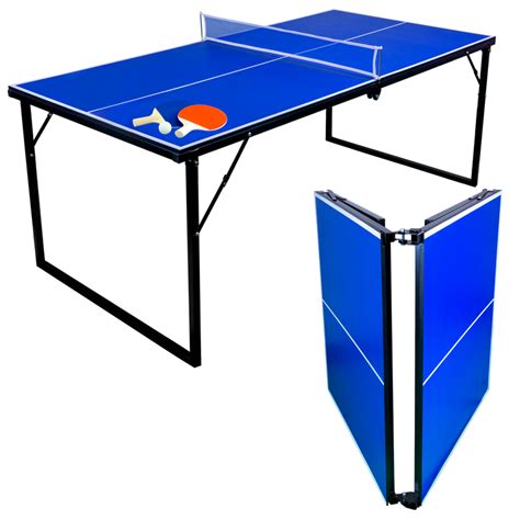 Best Foldable Mini Ping Pong Table – Table Tennis with paddles and ping pong ball