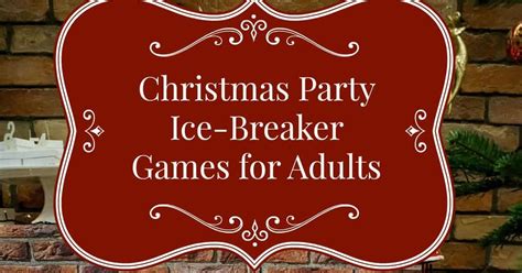 Christmas Party Games for Adults