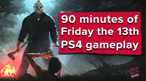 90 minutes of Friday the 13th: The Game PS4 gameplay - Live stream ...