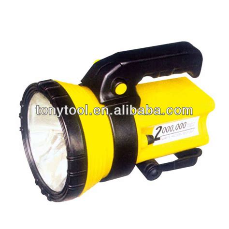 Hot Sale Heavy Duty 8" Rechargeable LED Flashlight, View heavy duty rechargeable flashlight, TN ...