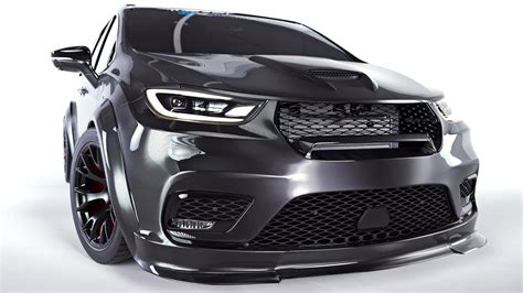 SpeedKore's "Baba Yaga" Van Is a Demon-Powered Chrysler Pacifica