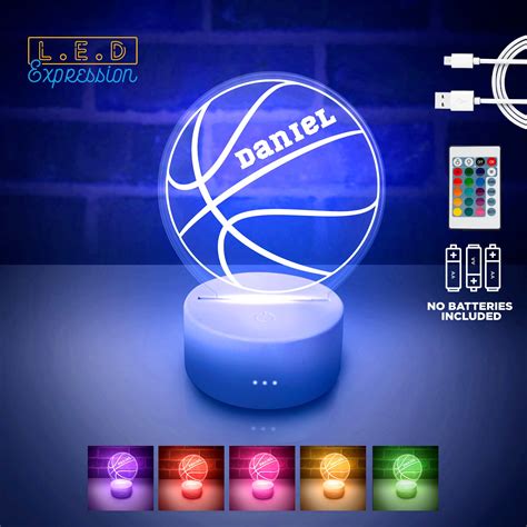 Led Basketball Lamp - Etsy