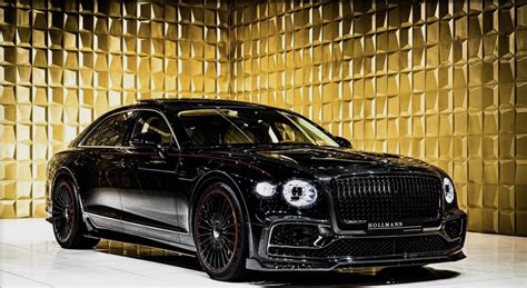 Black Bentley Flying Spur FIRST EDITION by MANSORY FOR SALE - Slaylebrity