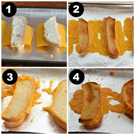 Oven Baked Grilled Cheese Sticks | Good in the Simple