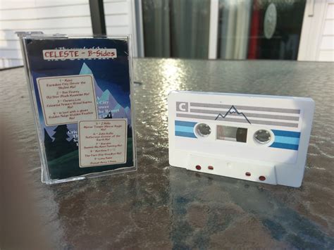 My Celeste B-sides cassette came in today! : r/celestegame