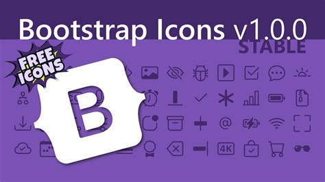 FREE Icons! How to use Bootstrap Icons v1.0.0 | Bootstrap 5 (2020)