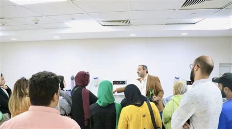 Nahda University students visit the headquarters of the ERI - ERI