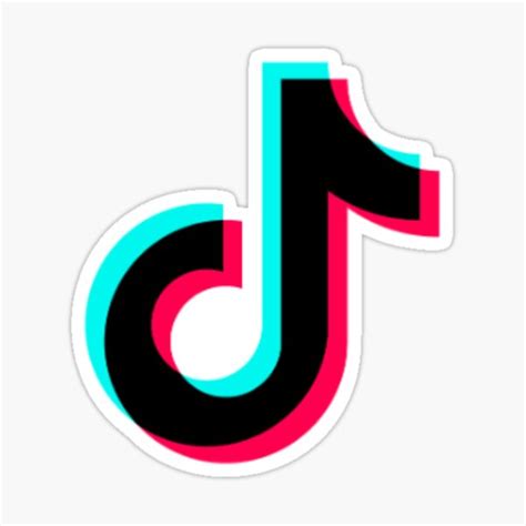 Tiktok Logo Stickers | Redbubble