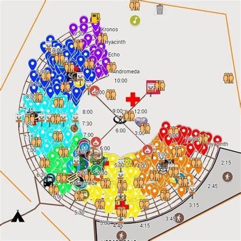 Unofficial Map of Black Rock City